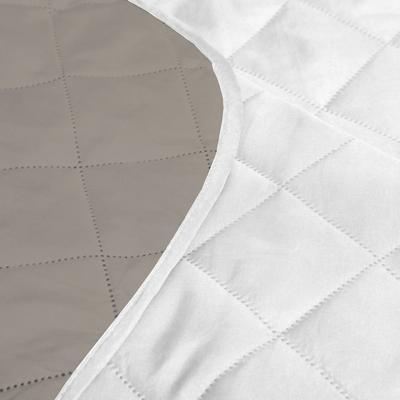 Santreyd Melissa - стеганое покрывало из микрофибры 200×220 см серо-белое 84631437 STLM-0053152 - Вид №1