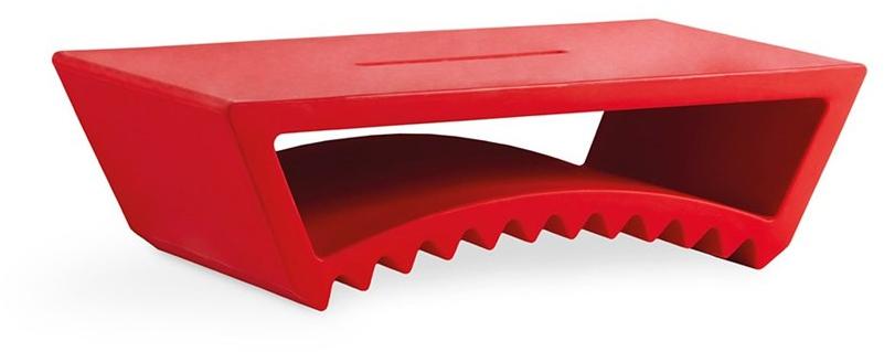 SLIDE Прямоугольный журнальный столик из полиэтилена Tac sun-id-1348258 - Вид №1