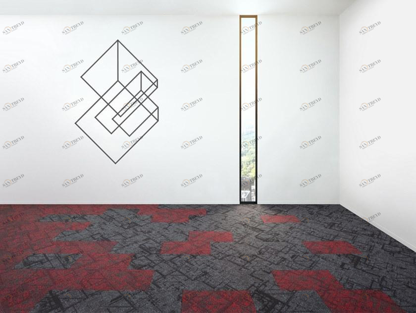 LIUNI Ковер из синтетического материала с плиткой sun-id-1345392