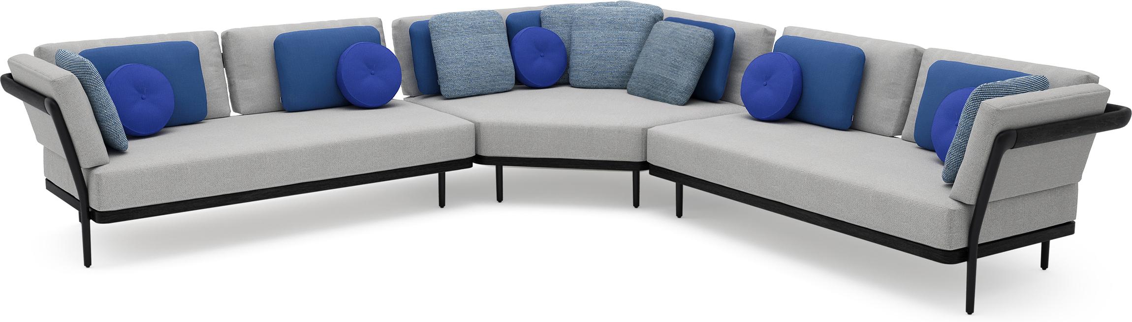 MNST1230 Concept 9 teak nero черный Manutti Flex - Вид №1