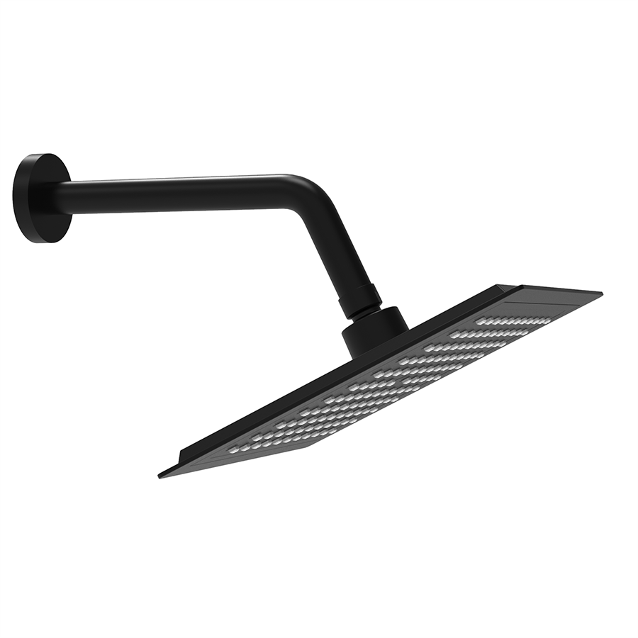 BD34027516 Bienbanyo Bien Ultraslim Square душевая головка с подставкой Matt Black 