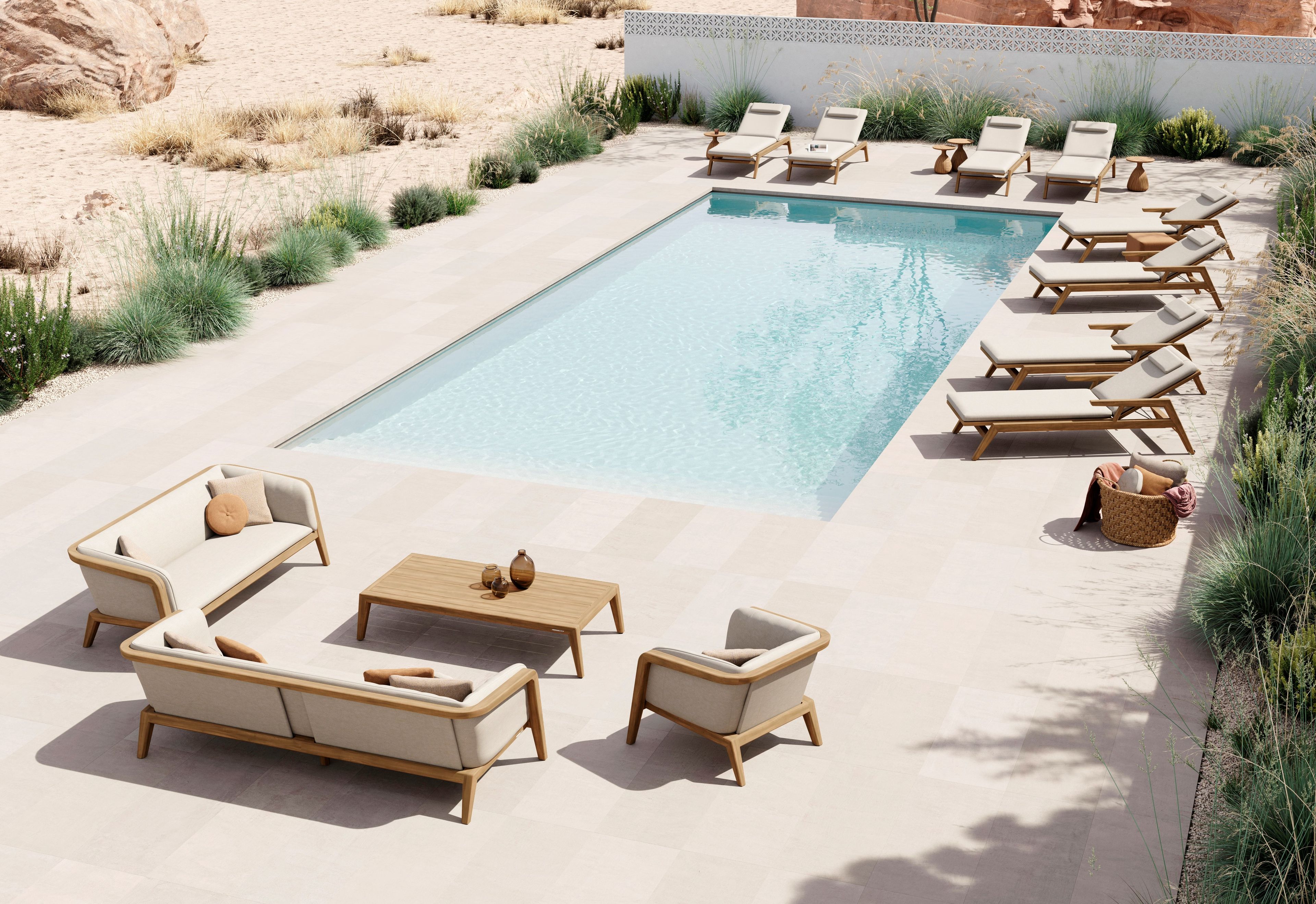 Ткань сад диван MANUTTI Sunrise ARCH-00134653 - Вид №5