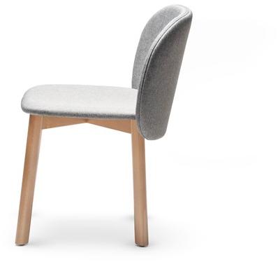 CHAIRS & MORE Стул из мягкой ткани Chips sun-id-1472915 - Вид №2