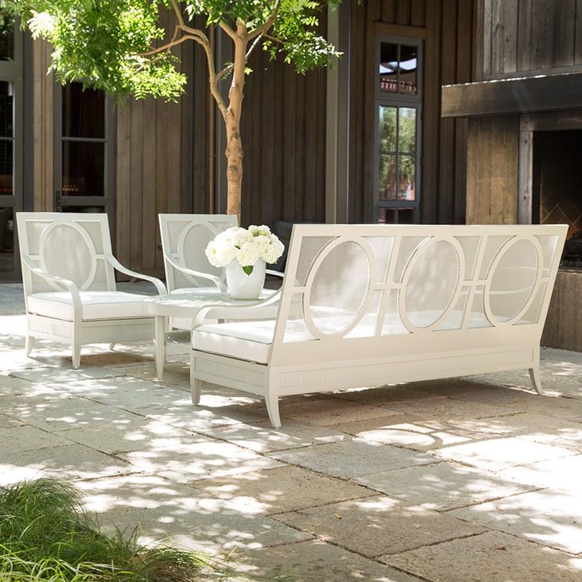 JANUS et Cie Кресло из алюминия с порошковым покрытием и подлокотниками Savannah sun-id-1365669 - Вид №9