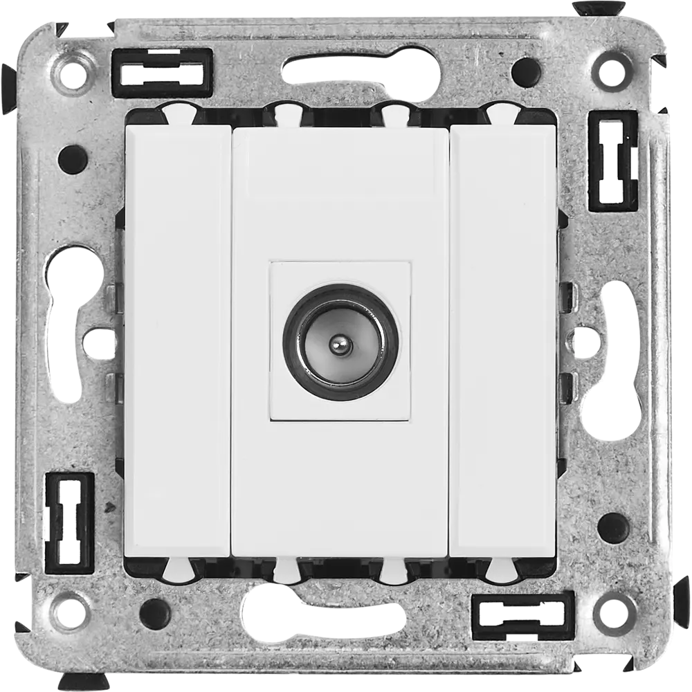 Розетка телевизионная встраиваемая DKC Avanti без заземления цвет белое облако STLM-2180829