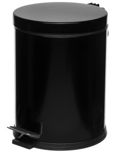 Вёдра с педалью и крышкой Aquila 5L Black NAVAKO
