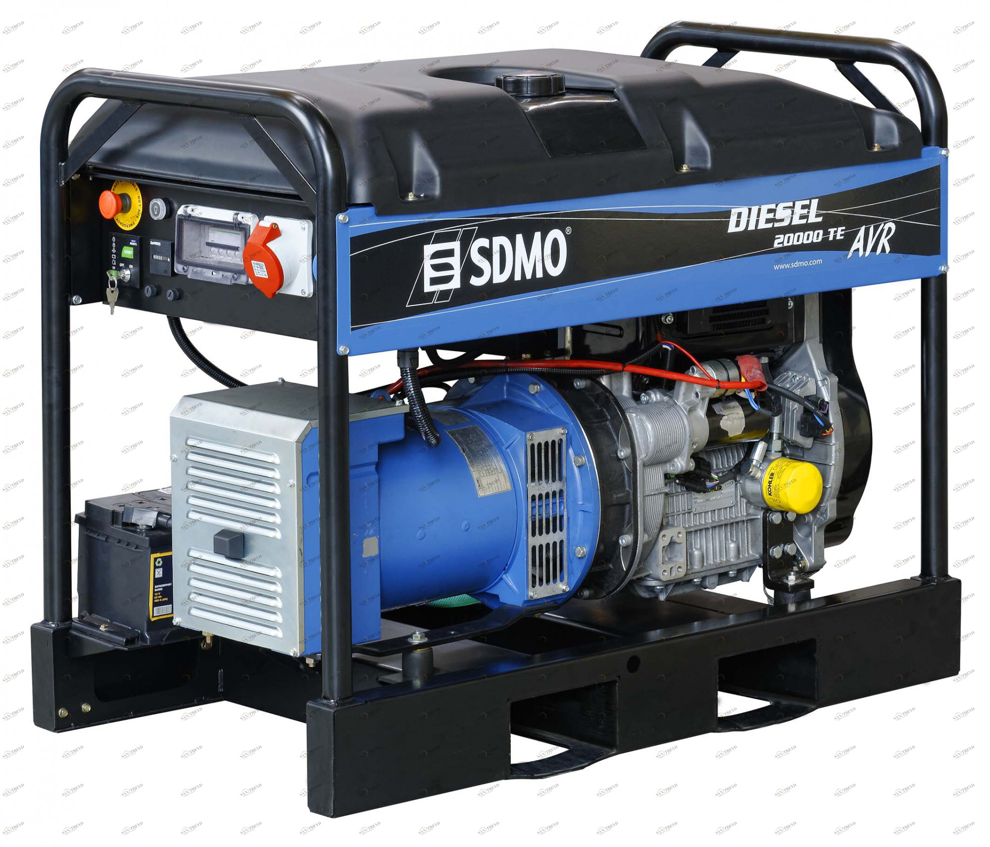 Дизельный генератор SDMO DIESEL 20000 TE XL AVR C sun-id-1032468