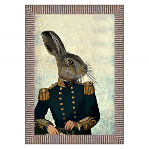 MrRabbit_18 Картина «Мистер Заяц» в раме Object Desire