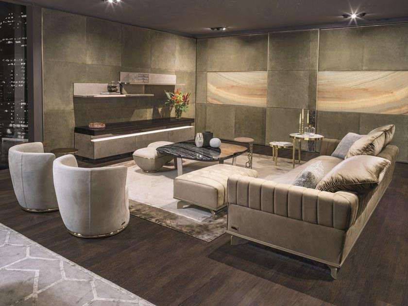 Longhi 3-х местный кожаный диван Loveluxe 2018 – illusion collection W 523 - Вид №2