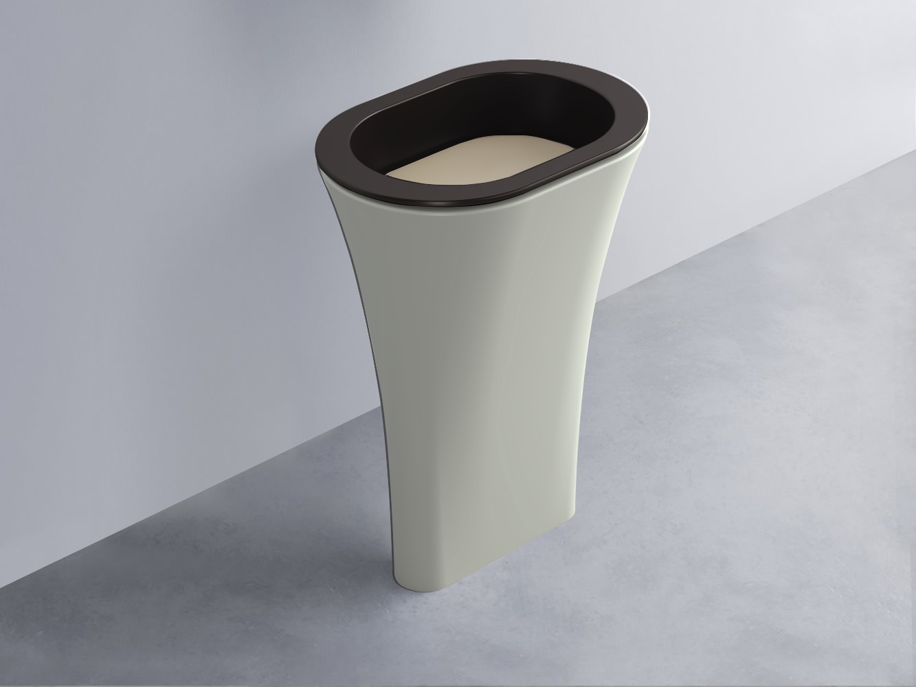 AMLA65-LV+AMPILO-AV+AMCOLO-PM Раковина Amedeo Ovale отдельностоящая cielo Enjoy + Amedeo Ceramica Cielo