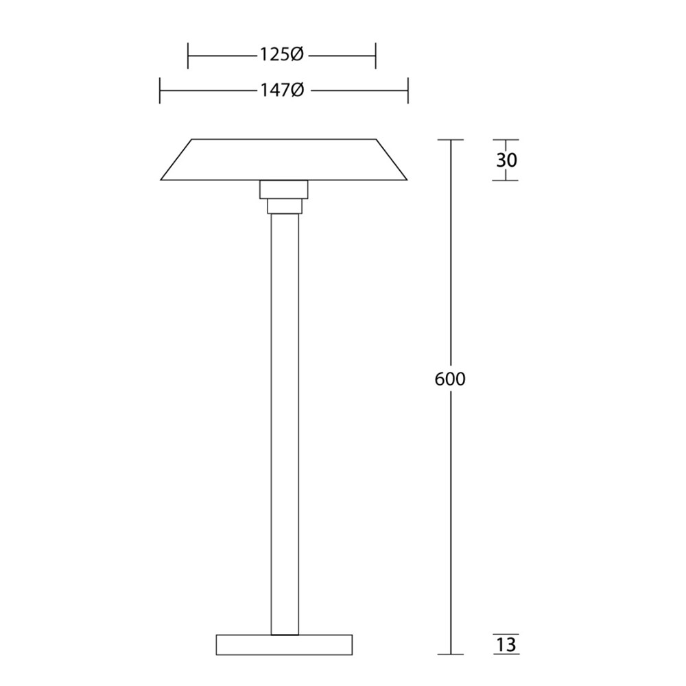 Disco 600 Ghidini Disco .05 Темно-Cерый (Матовый) - Вид №1