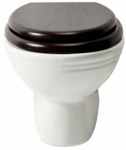 Подвесной унитаз настенный Белый Gentry Home  Англия