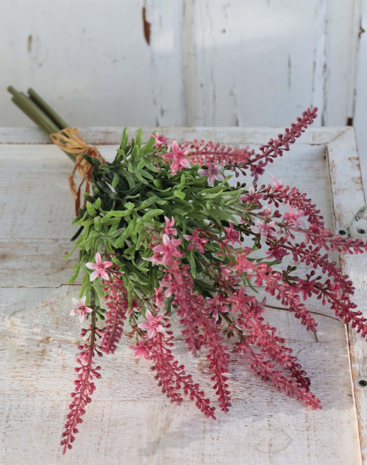 1882 222 a3 Искусственный пучок лаванды, 39 см, темно-фиолетовый H-andreas  - Вид №7