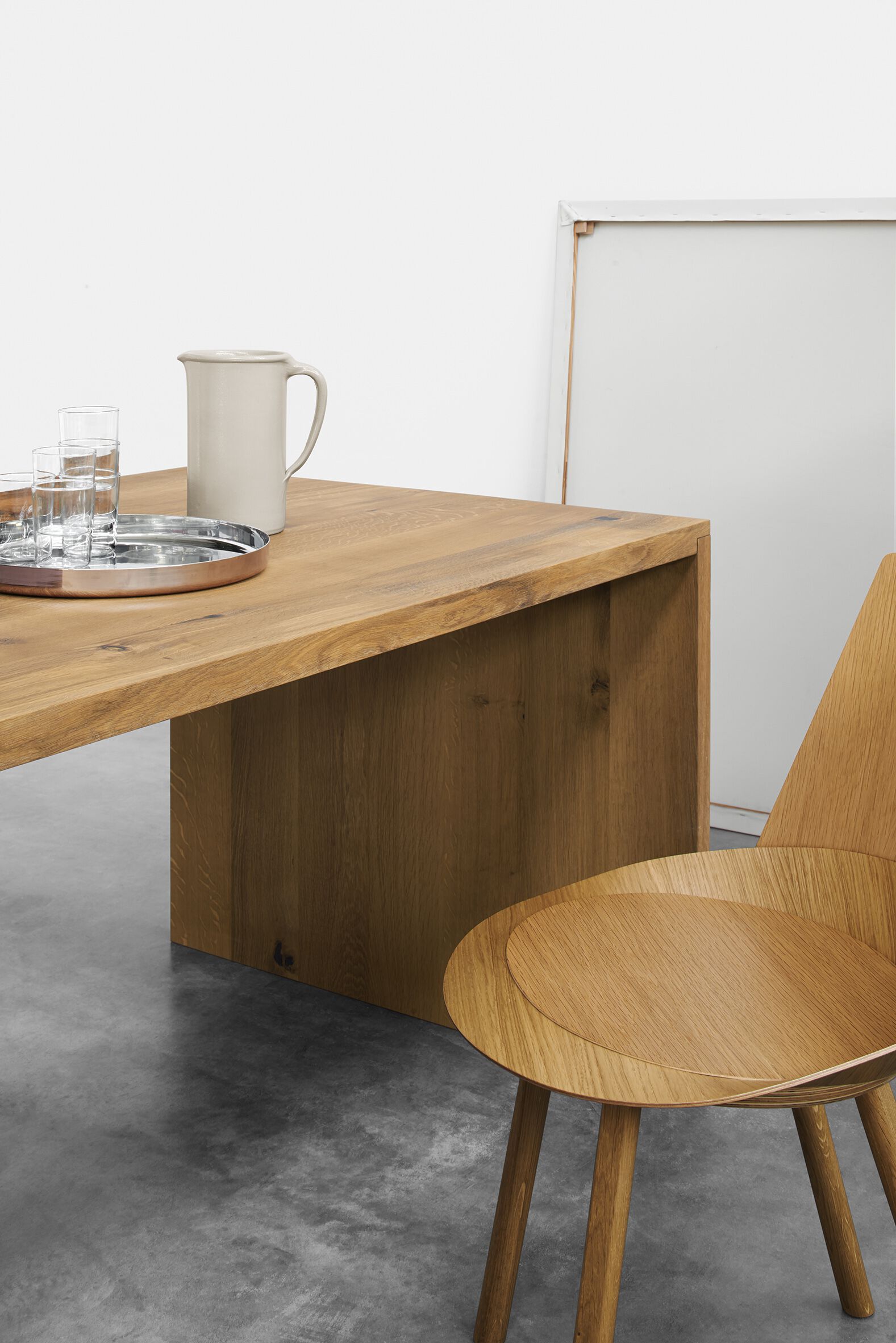 Круглый металлический журнальный столик с подносом e15 Habibi ARCH-00040117 - Вид №21