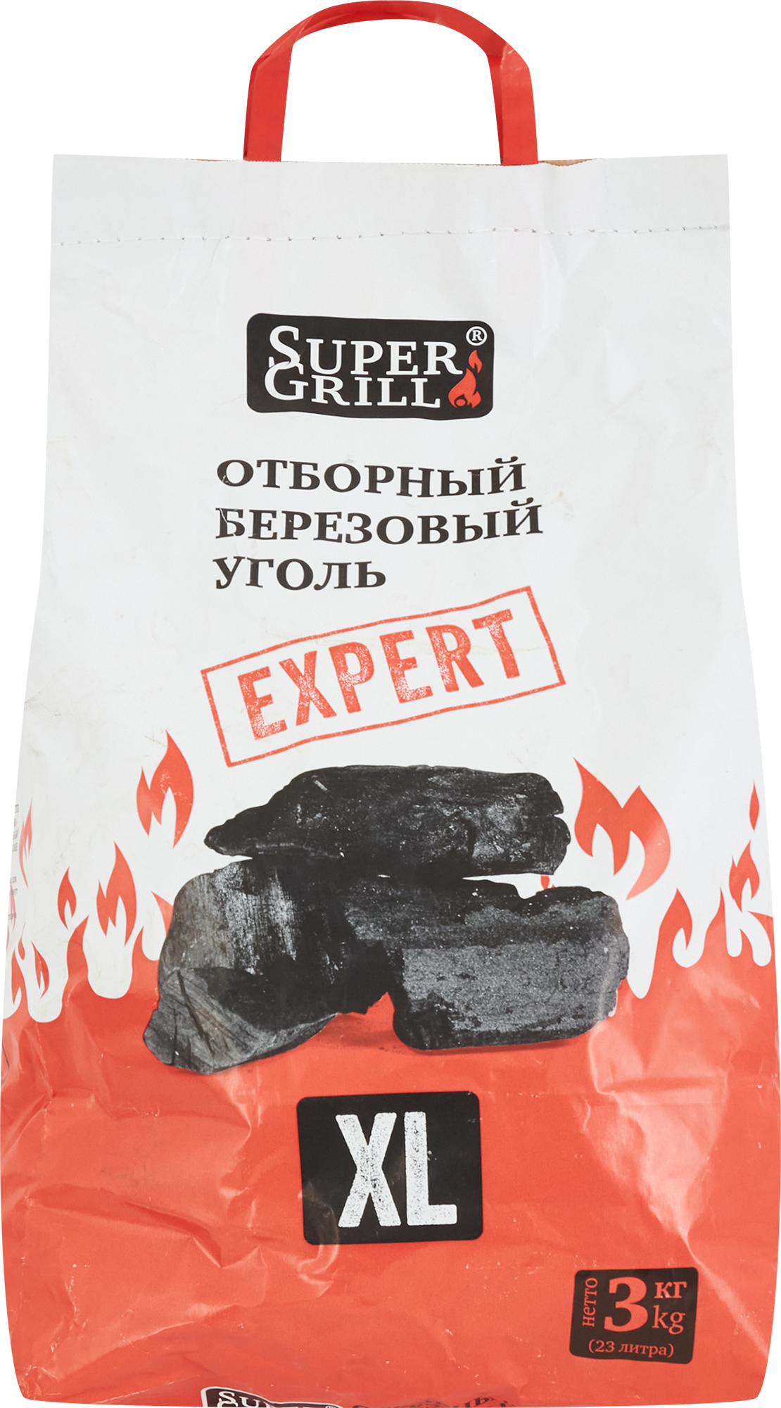 SuperGrill Березовый уголь отборный для мангала и гриля 3 кг 85033948 STLM-0057784