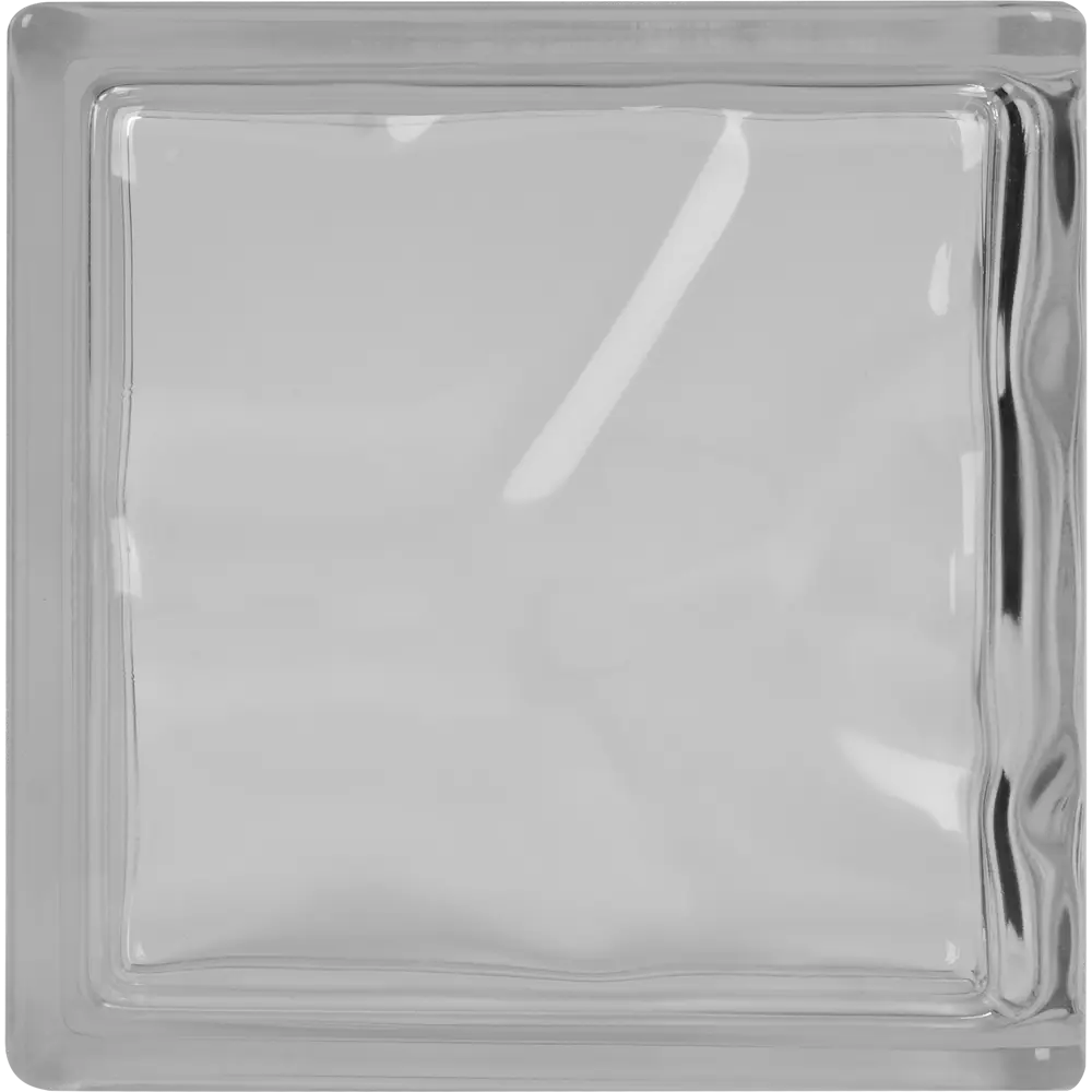 Стеклоблок Богема бесцветный торцевой Волна VITRABLOCK STLM-2125052 - Вид №2