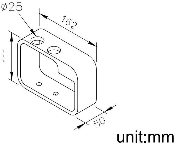 JUSTIME Подставка для зубных щеток из алюминия Dragon sun-id-1449515 - Вид №1