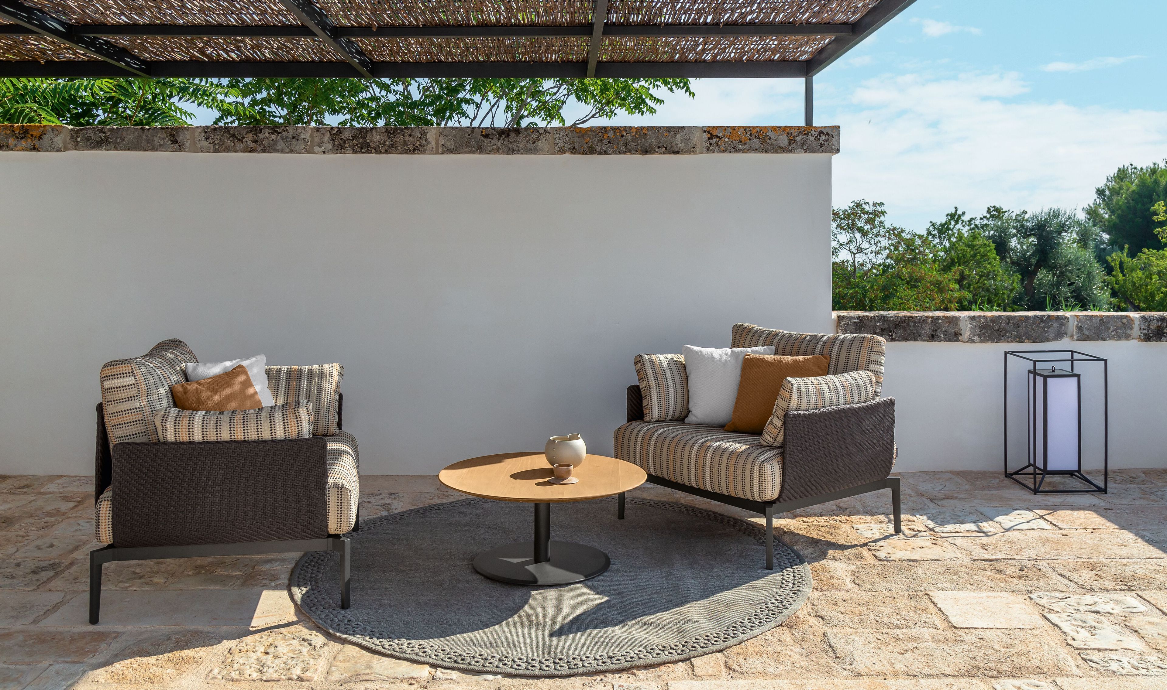 Круглый садовый столик Talenti Leaf ARCH-00014327 - Вид №4