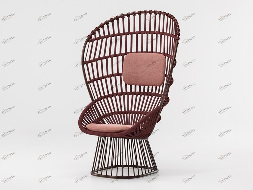 Kettal Садовое кресло с высокой спинкой Cala #27200000