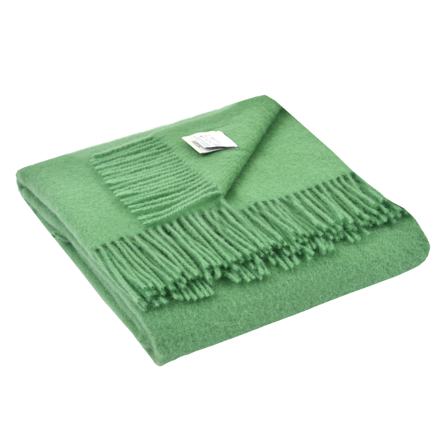 Плед шерстяной Dalia, 130х180 см, светло-зеленый MARZOTTO DALIA7991 - Вид №1