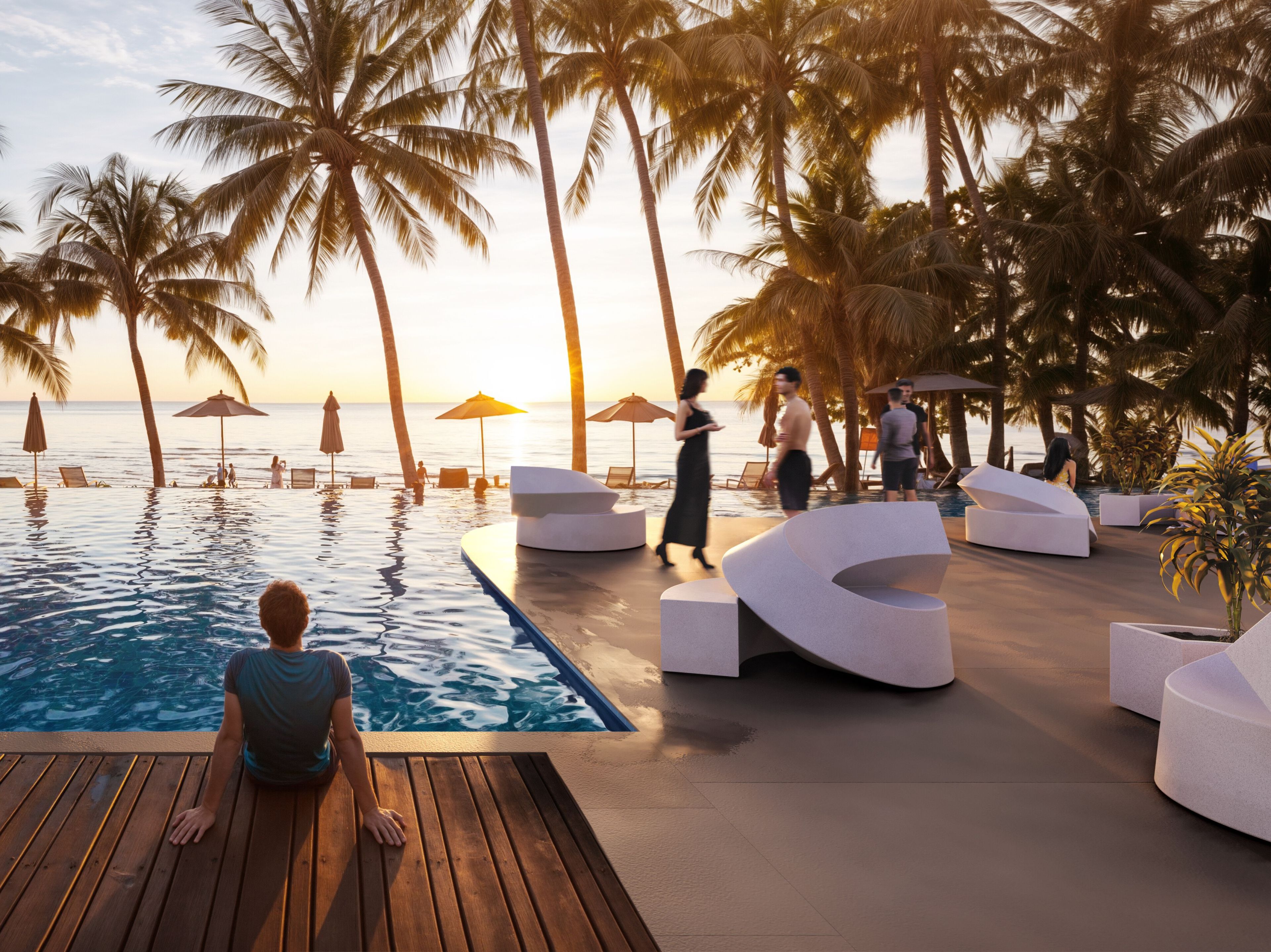 Наружная скульптура / сиденье из полиэтилена PLUST ARCH-00000780 - Вид №1