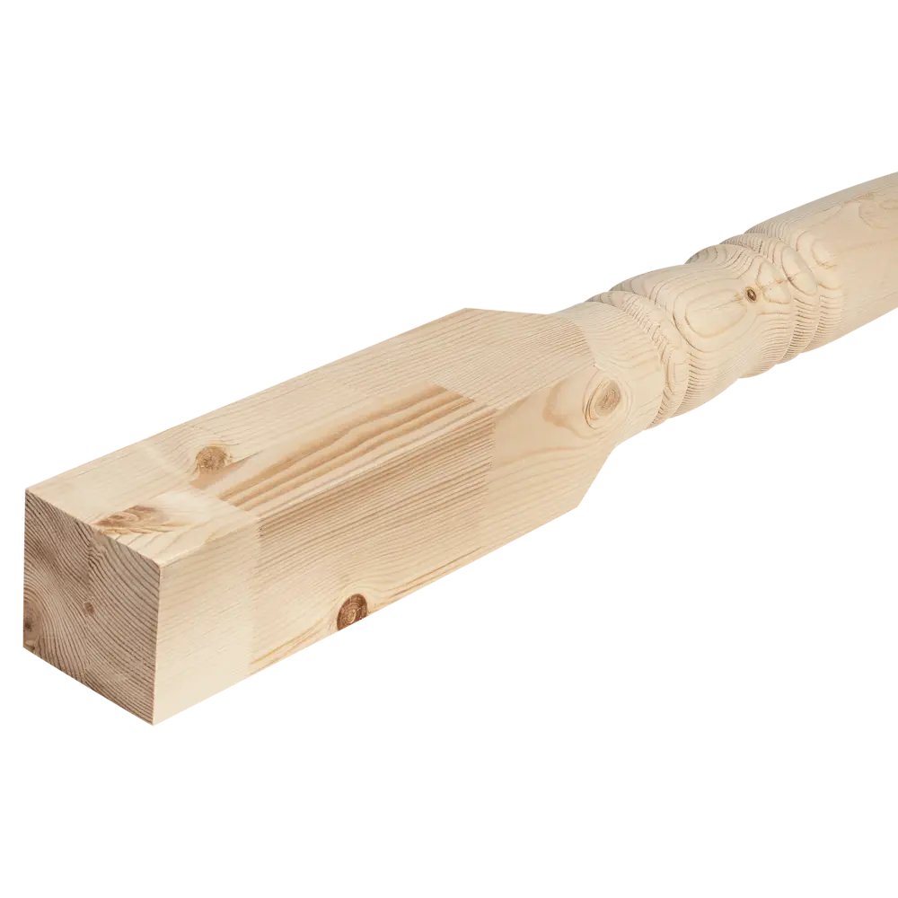 Столб Англия сращенный хвоя сорт Оптима 80x80x1178 мм Santreyd STLM-2074172 - Вид №1