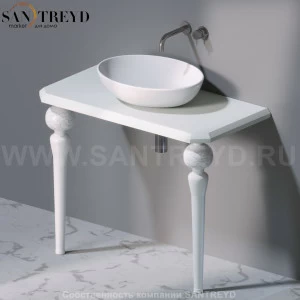 AeT ITALIA Deco Консольный столик с индивидуальными белыми ножками С270.400