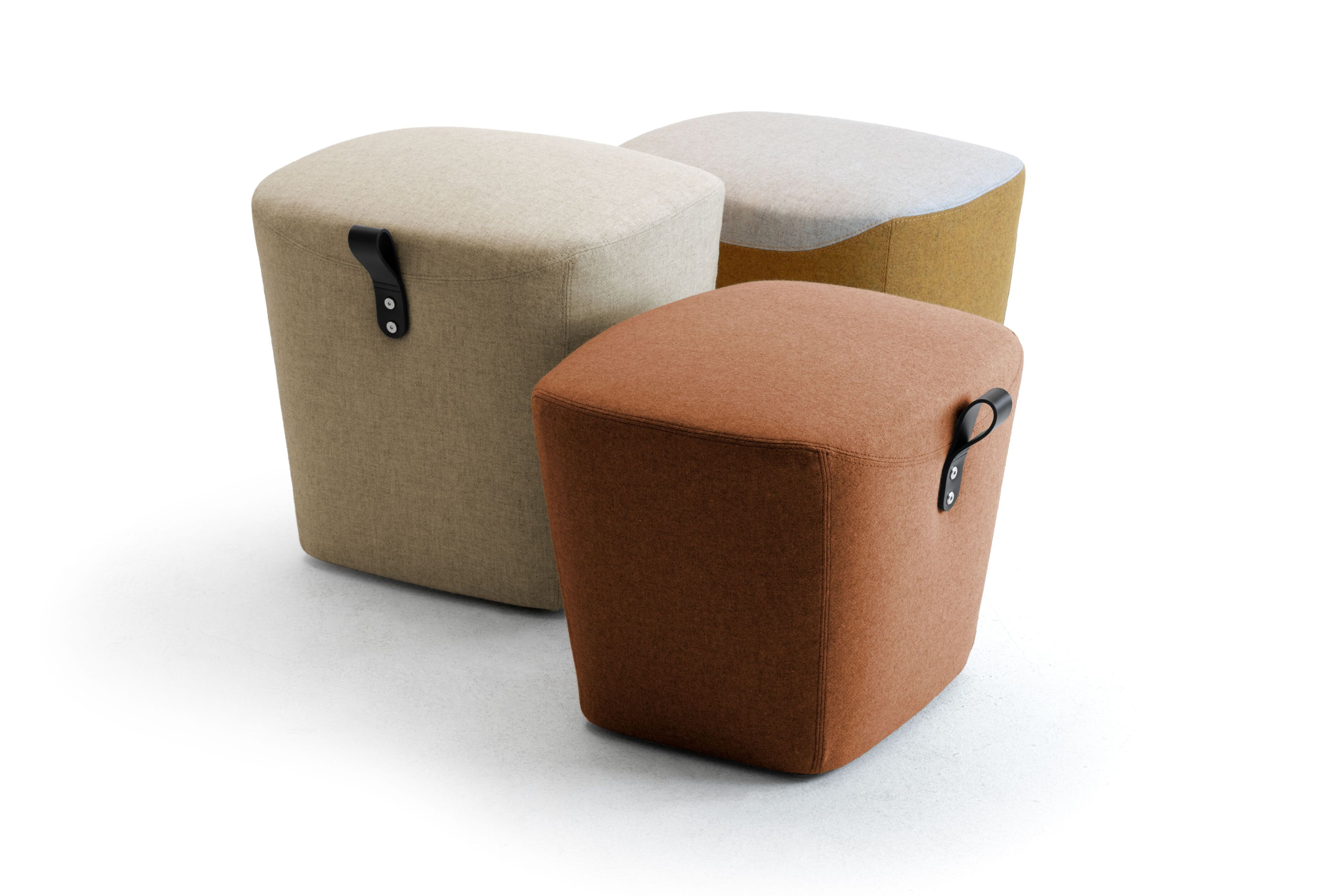 Кожаный прямоугольный пуф для контракта Leyform Виктория ARCH-00124818 - Вид №2