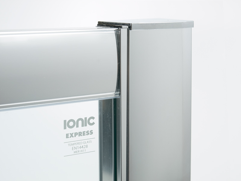 Дверь душевая для установки с боковой панелью A0304EH Merlyn Ionic Хромированный  - Вид №4