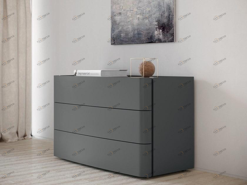 Febal Casa Лакированный комод со встроенными ручками Marlene sun-id-1452063