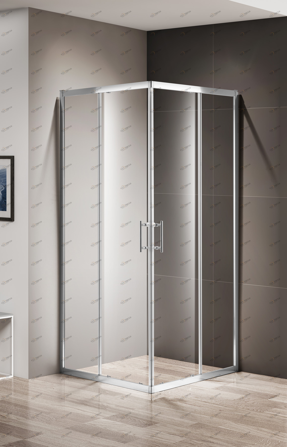 Душевой уголок CEZARES MOMENTO-A-2-100-C-Cr 