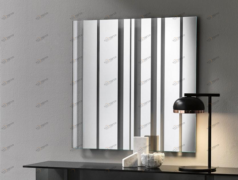 Tonelli Design Квадратное настенное зеркало Barcode sun-id-1437737