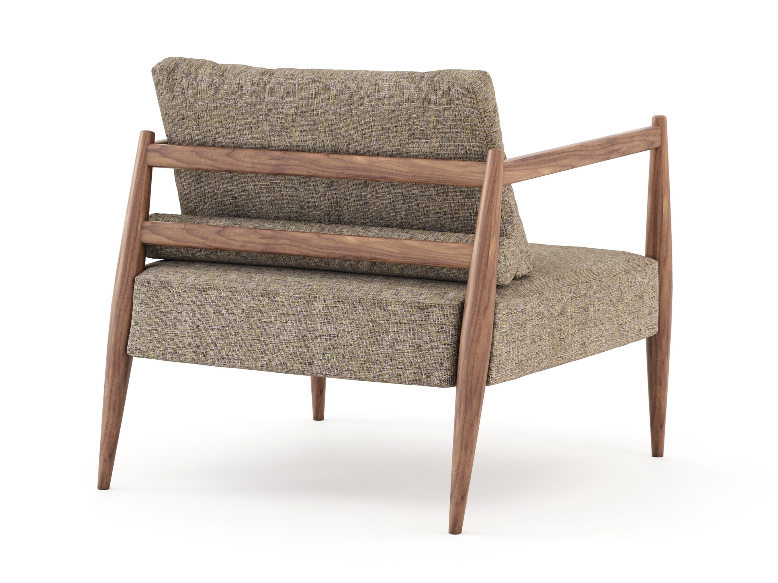 Тканевое кресло с подлокотниками Stylish Club Miami ARCH-00050362 - Вид №3