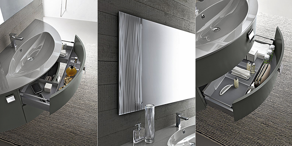 Комплект мебели для ванной комнаты Play 2012 98-99 Cerasa Play PLAY20129899 - Вид №1