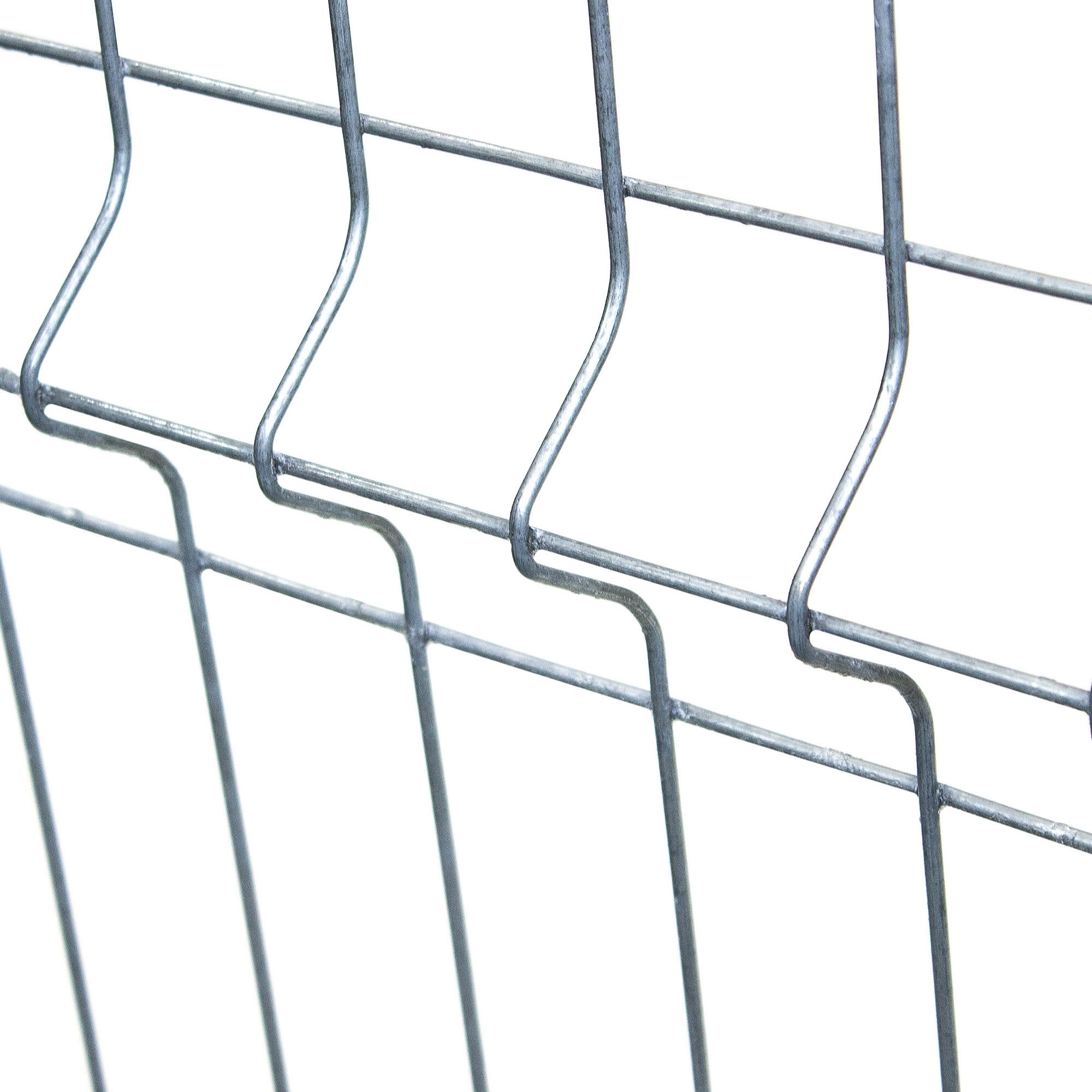 13012035 3D панель Light для забора 1.73х2.5 м оцинкованная сталь Santreyd  - Вид №2