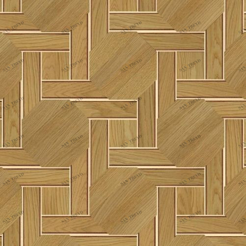 Художественный паркет Da Vinci Щитовой 26-294 Дуб (Гладкая) 500х500 мм 26010294