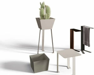 Edoné by Agorà Подставка для вазы из металла Piega