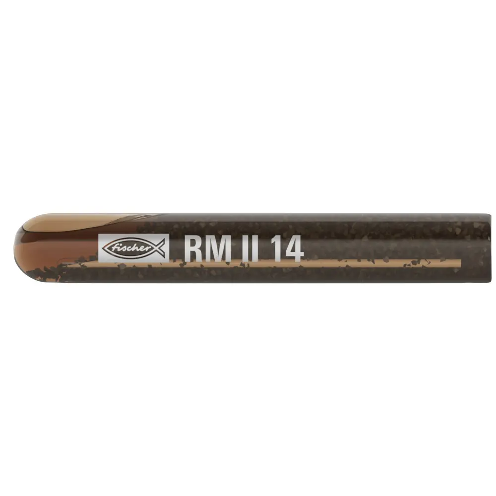 Капсула химическая Fischer RM II 14 для полнотелых материалов, 14x120 мм, 10 шт. 82159765 STLM-2128260 