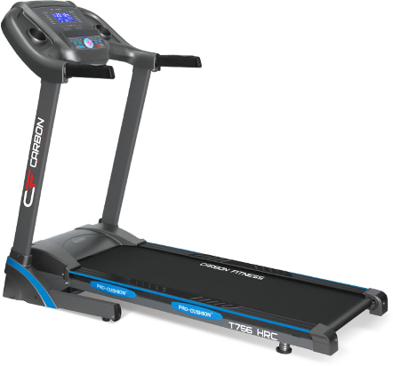 T756 Беговая дорожка t756 hrc Carbon Fitness 