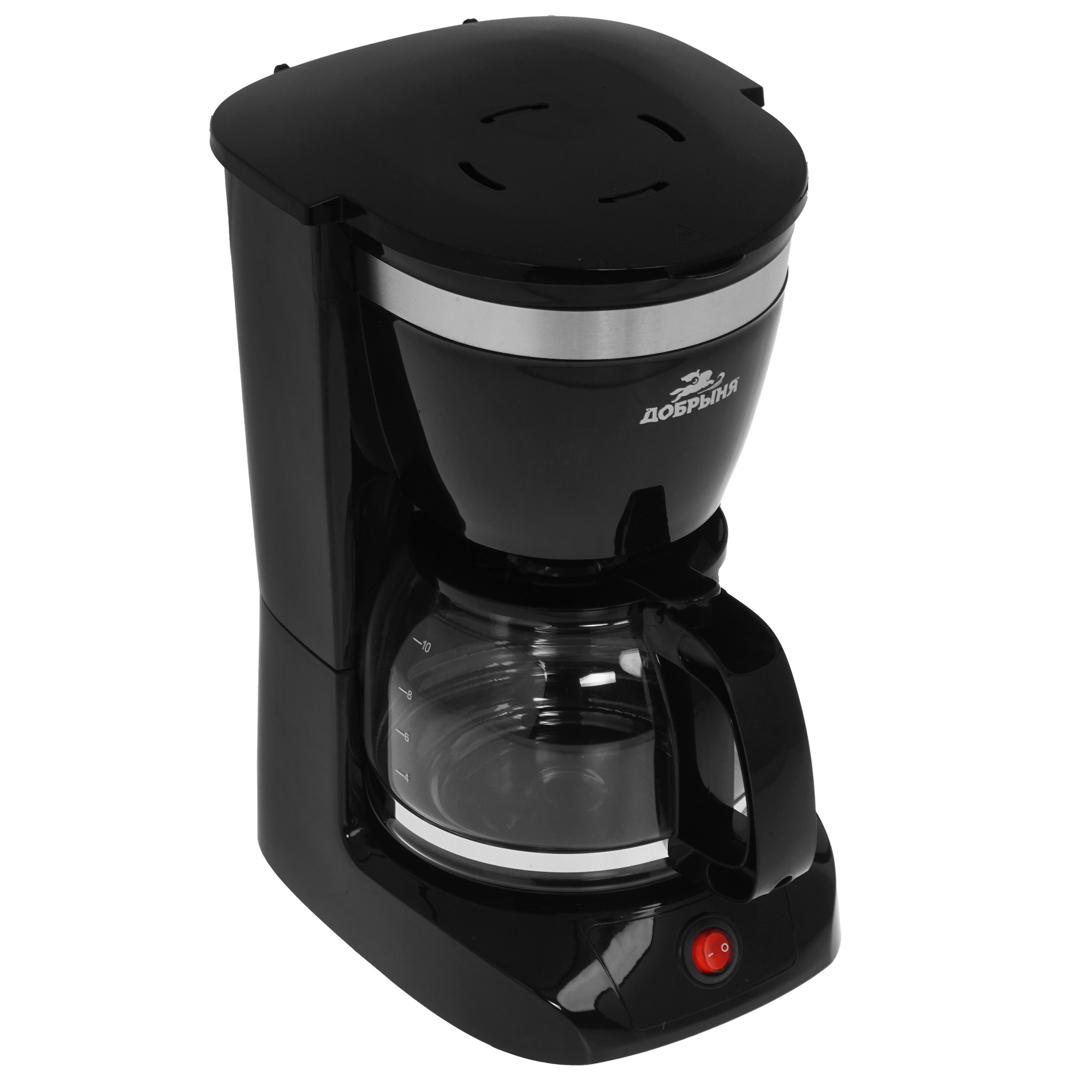 9230315 Кофеварка капельная Добрыня DO-3607 черный STDN-0057560 - Вид №4