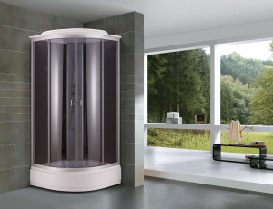 Душевая кабина NG- 3502-14 (1000х1000х2150) низкий поддон (26) стекло ТОНИРОВАННОЕ