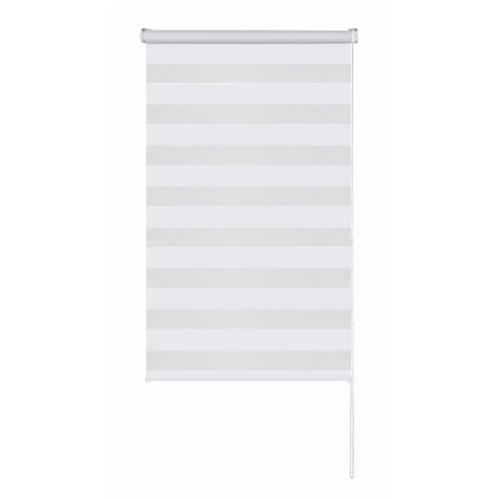 Рулонная штора день-ночь MIAMOZA Петер 140×175 см белая 89411343 STLM-1570509