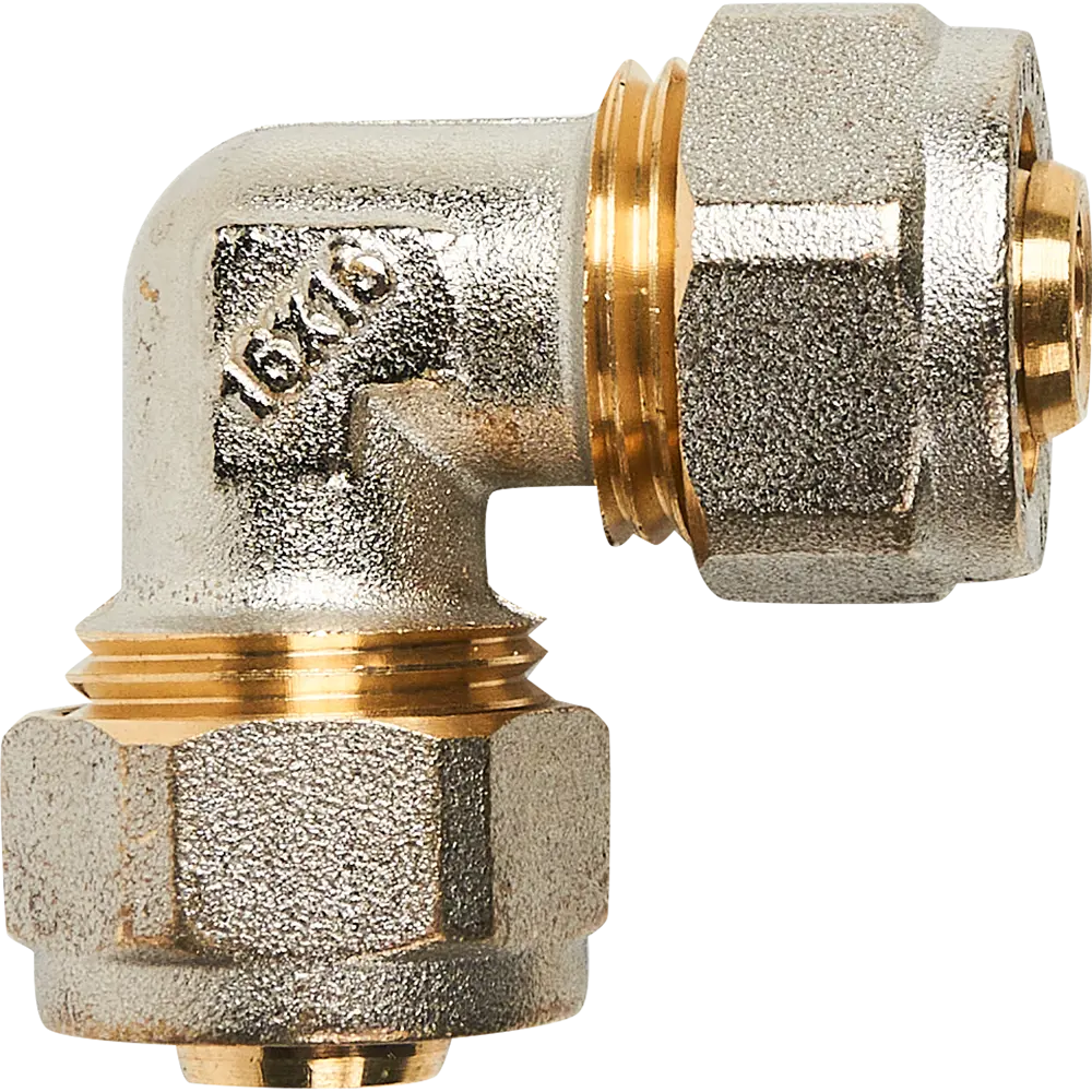 Угол 90° Aquasfera 16 мм никелированная латунь 027-8737 82890161 STLM-2140436  - Вид №1
