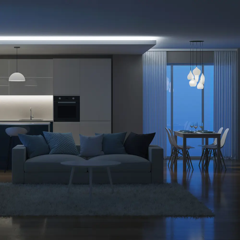 APEYRON Светодиодная лента SMD 3528 для яркого освещения интерьеров 83727981 STLM-0043829 - Вид №1