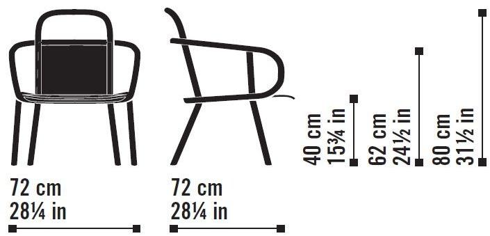 Very Wood Кресло из дерева с подлокотниками Zantilam sun-id-1455890 - Вид №17