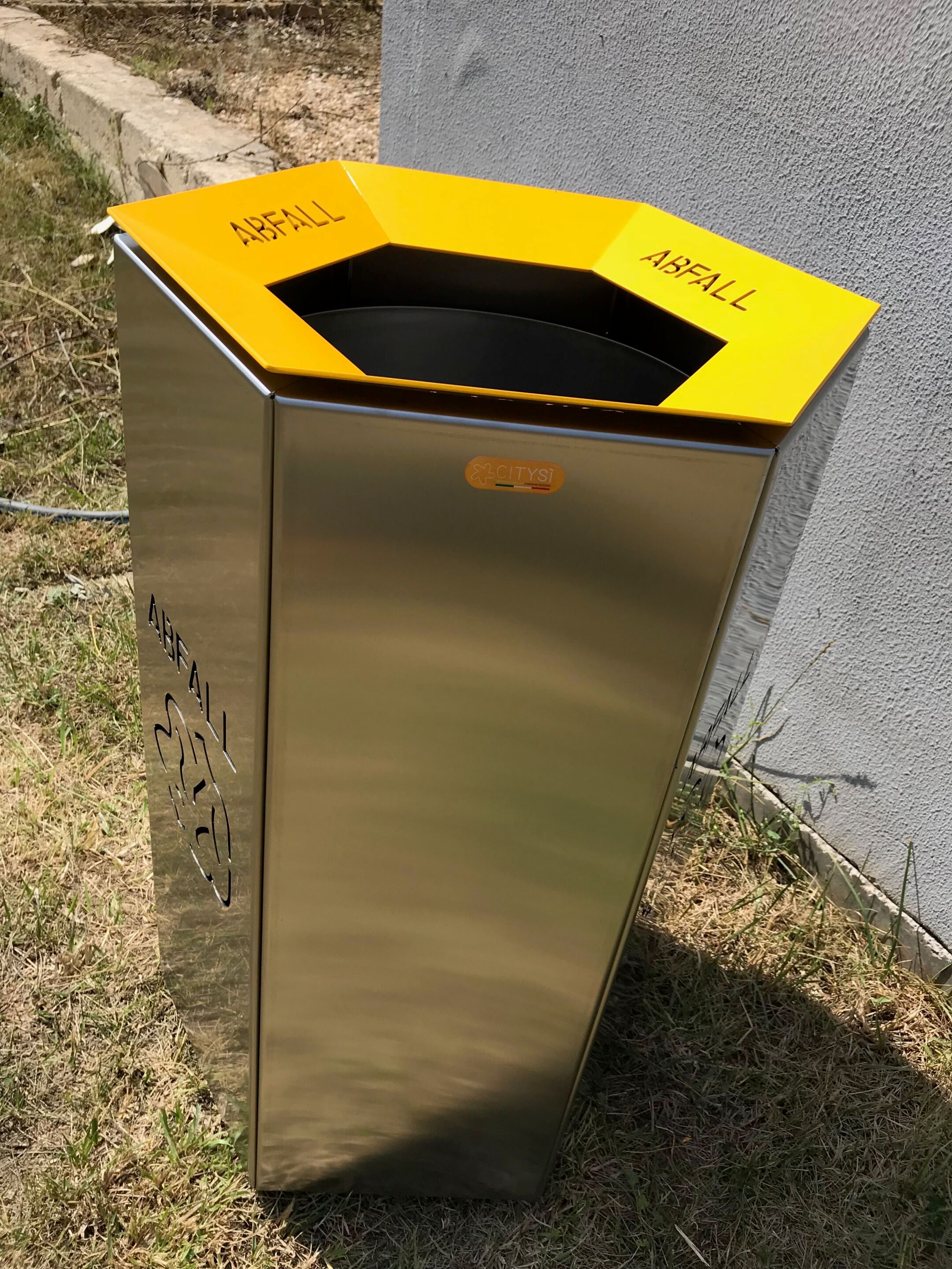 Открытый мусорный бак из нержавеющей стали для утилизации отходов CITYSì BEEHIVE ARCH-00014716 - Вид №5