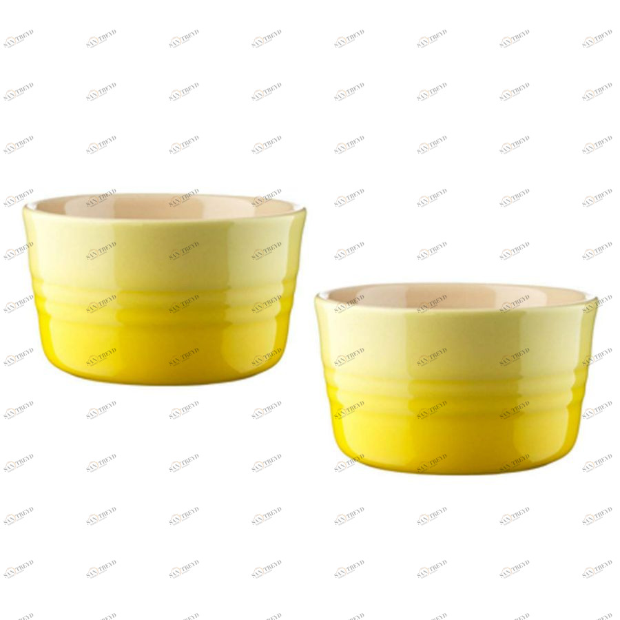 Набор рамекинов Le Creuset, каменная керамика, 2 шт., желтый 91002800370000