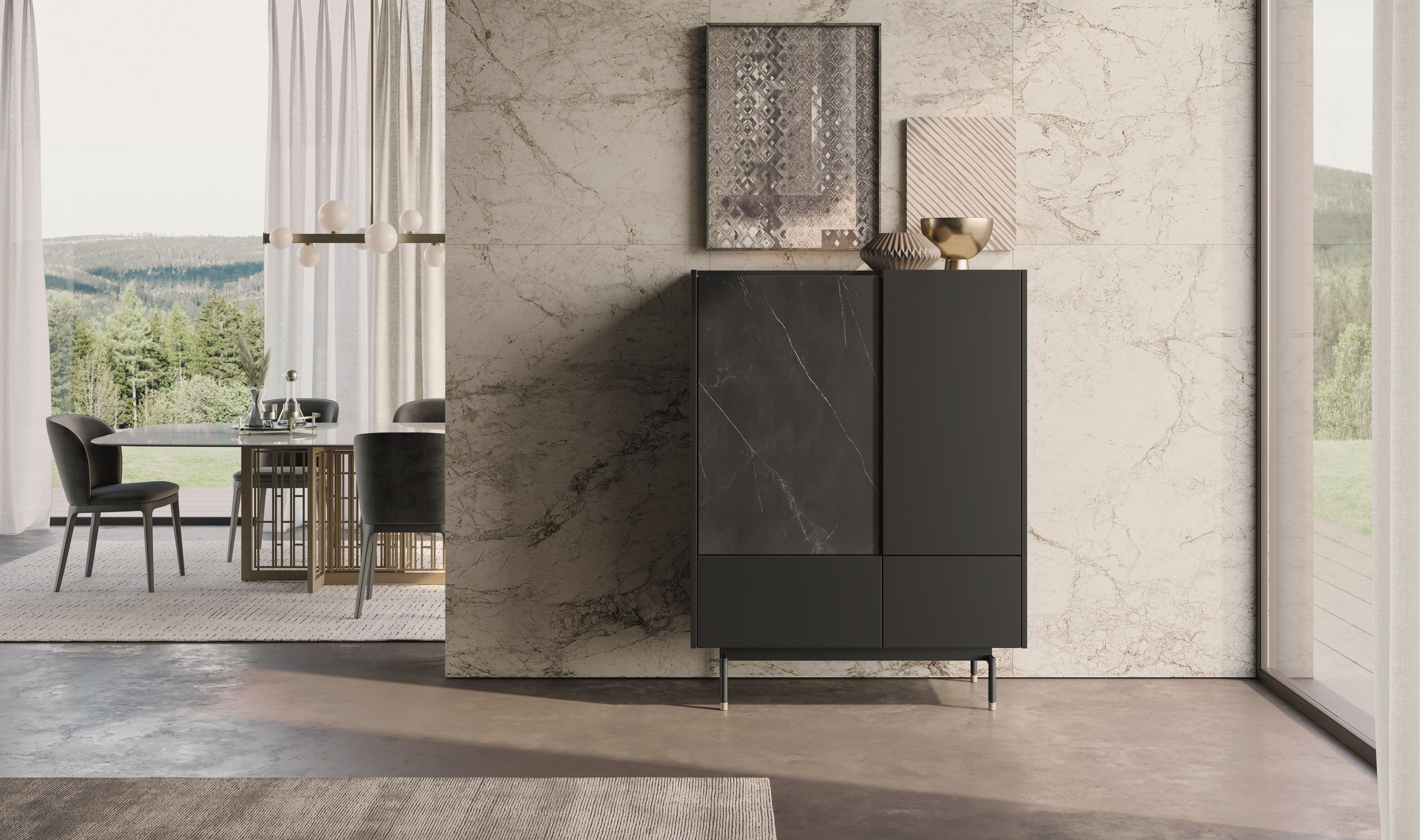 Деревянный шкаф с распашными дверцами Dall'Agnese Wrap ARCH-00121416 - Вид №3