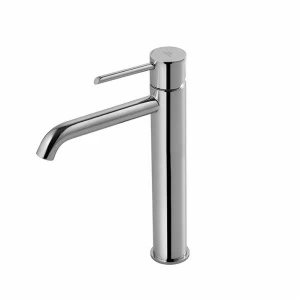 Однорычажный смеситель для раковины 3/8 ”, высота излива 306 мм. Керамический картридж Ø35 мм. Длина шлангов 420 мм. Без съемного сливного набора 1 1/4 ”. Аэратор «Плюс». Открытие для холодной воды. Расход 5,34 л / мин. при 3 барах.  Round NOKEN 100208362