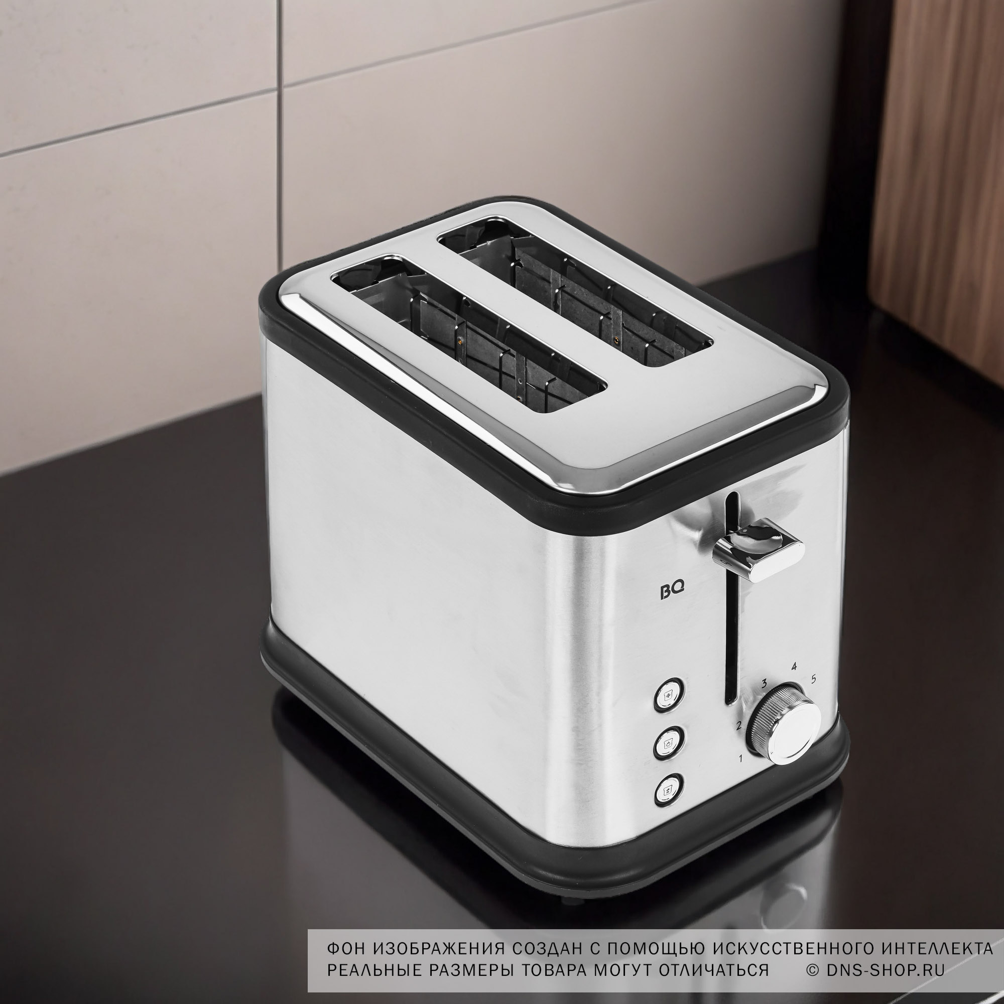 5366491 Тостер BQ T1005 черный STDN-0038506 - Вид №7